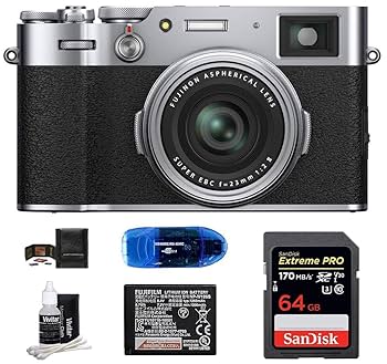Fujifilm X100V シルバー Amazon Canada: Fujifilm X100V Digital Camera (Silver) Bundle
