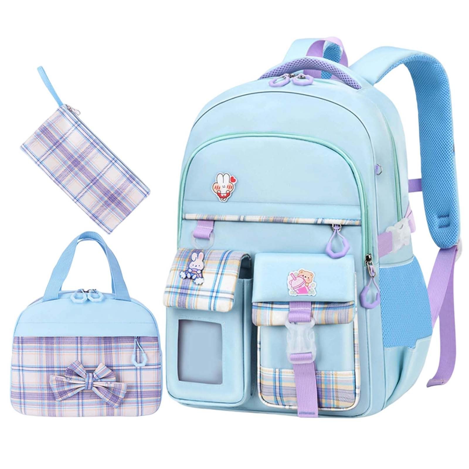 Zaino Scuola Materna Bambina, Zaino Bimba Asilo Back To School | Zainetto Asilo Bimba Luminoso E Fluorescente Zaini Scuola Media Ragazza Moderno E Alla Moda Zaini Scuola Elementare