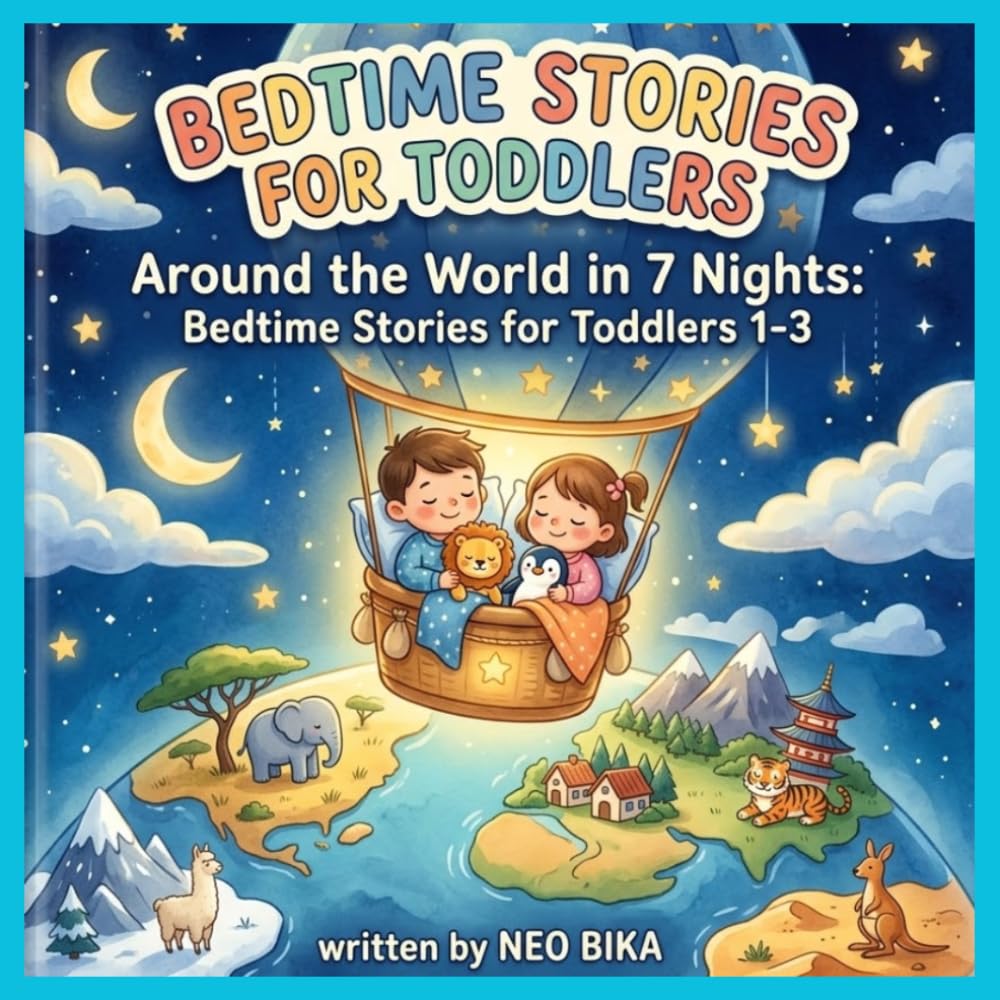 Bedtime Stories for Toddlers 1-3: Calming Animal Tales and Nighttime Stories for Babies Even 2 Year Olds to Fall Asleep Fast
