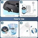 Debraltanner Portable Shower for Camping with 7800mAh Battery gallery image