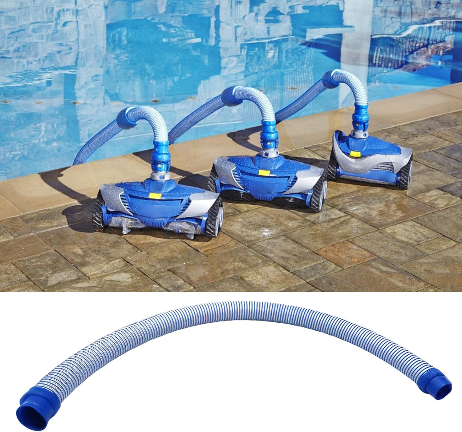Pool Hose – 5 Pieces Pool Pump Hose, Flexible and Resistant Cleaning Equipment