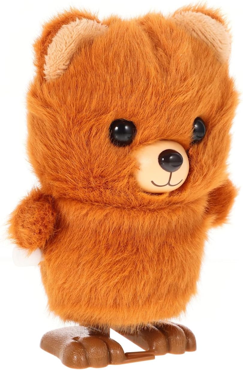 FRCOLOR Wind Up Toys Clockwork Jumping Bear