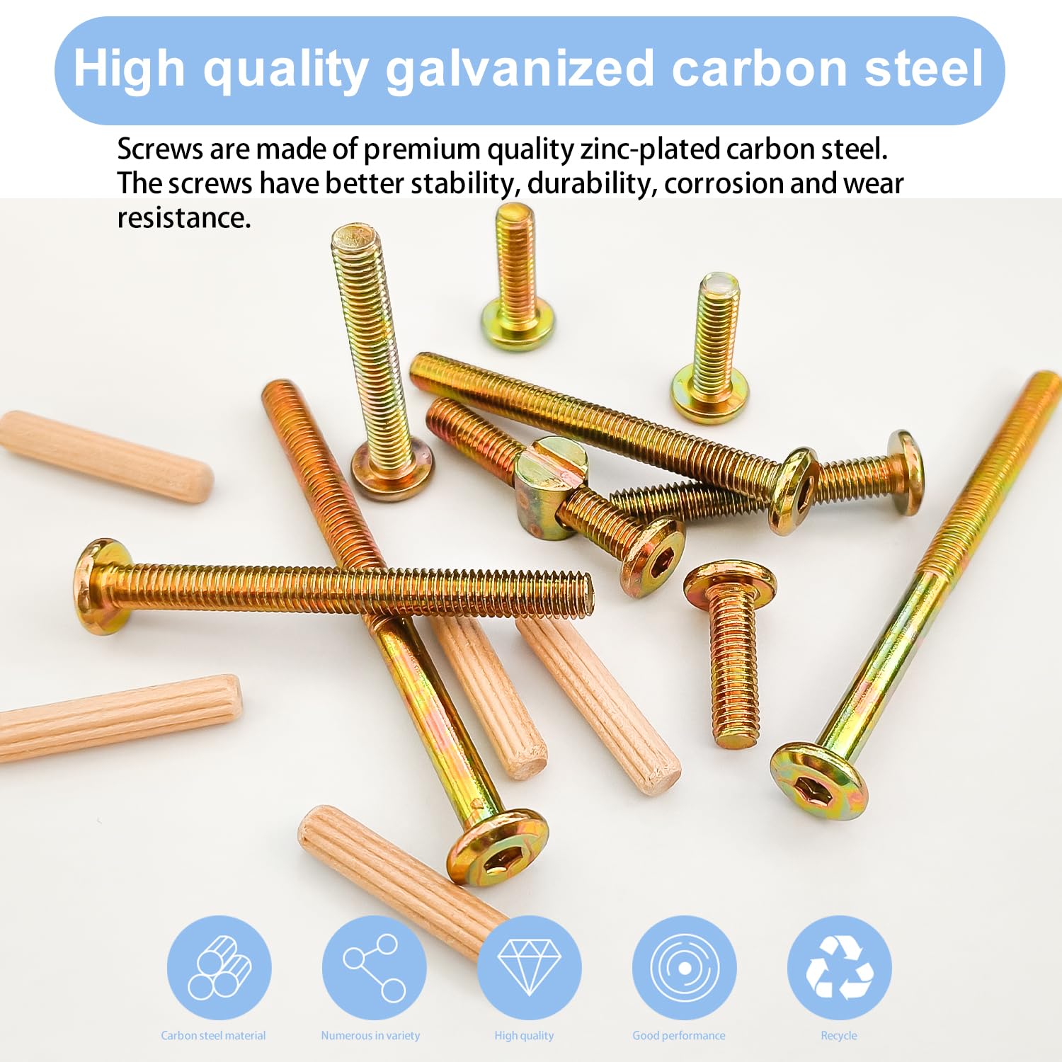 Amazon.co.jp: weideer 16セット ベビーベッド用ネジ ハード