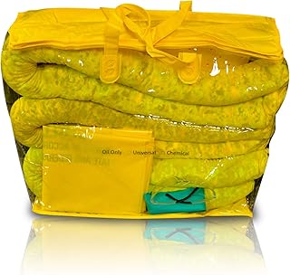 NPS Spilfyter Grab & Go Hazmat Spill Kit, Absorbs 5 gallons, 1/Bag