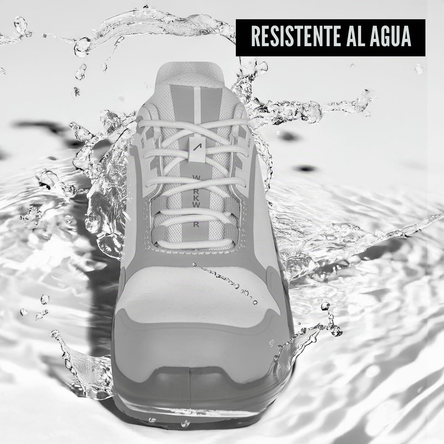 ACE Constructor S3 Zapatos de Trabajo - Ligeros, Antideslizantes e Resistentes al Agua - Zapatos de Seguridad para Hombre y Mujer
