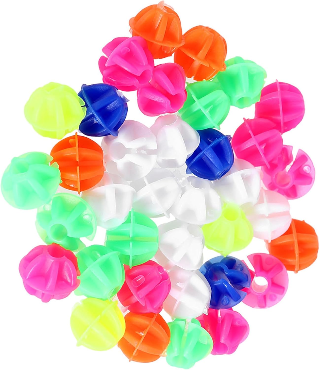 180pcs Round Bike Beads Easy Clip Decoration for Bicycle Spokes for Boys and Girls Festivals Like Christmas and Birthdays Assorted Mixed Colors