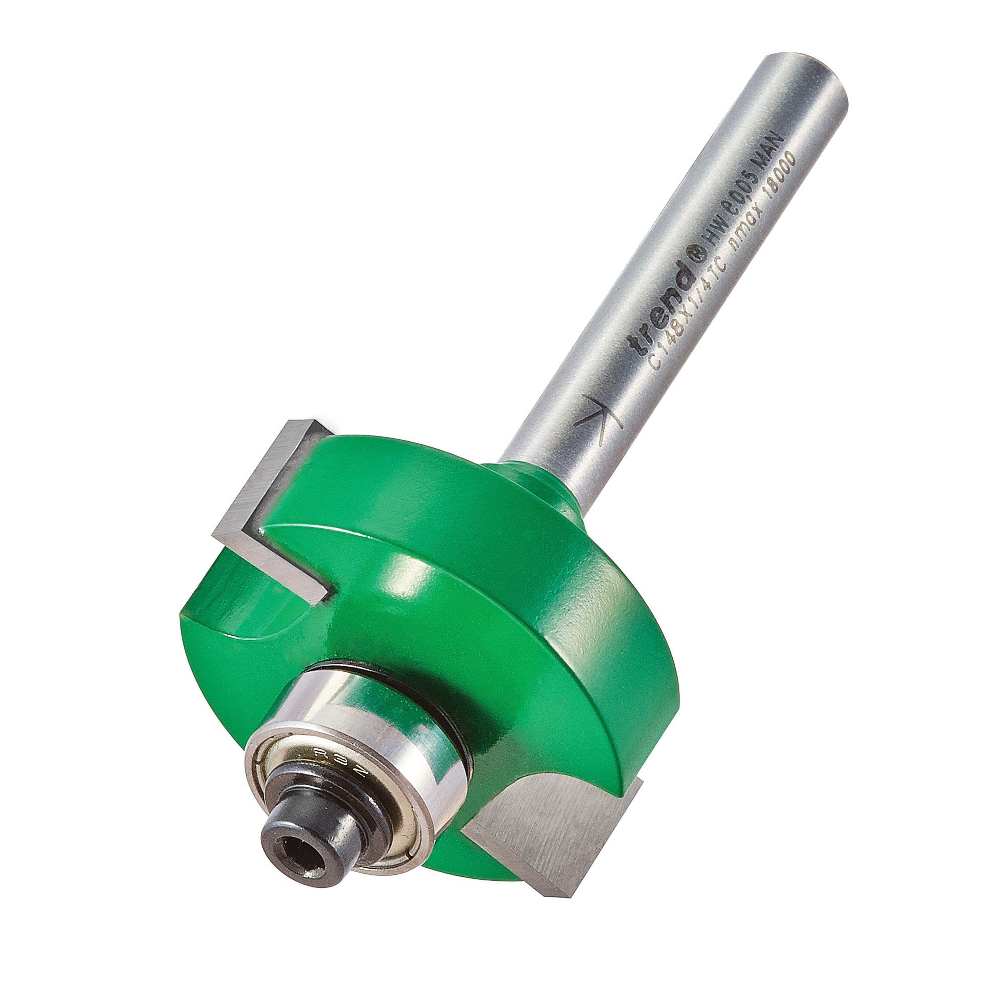 Trend CRAFTPRO One Piece Slotting Router Cutter 10mm 31.8mm 1/4"