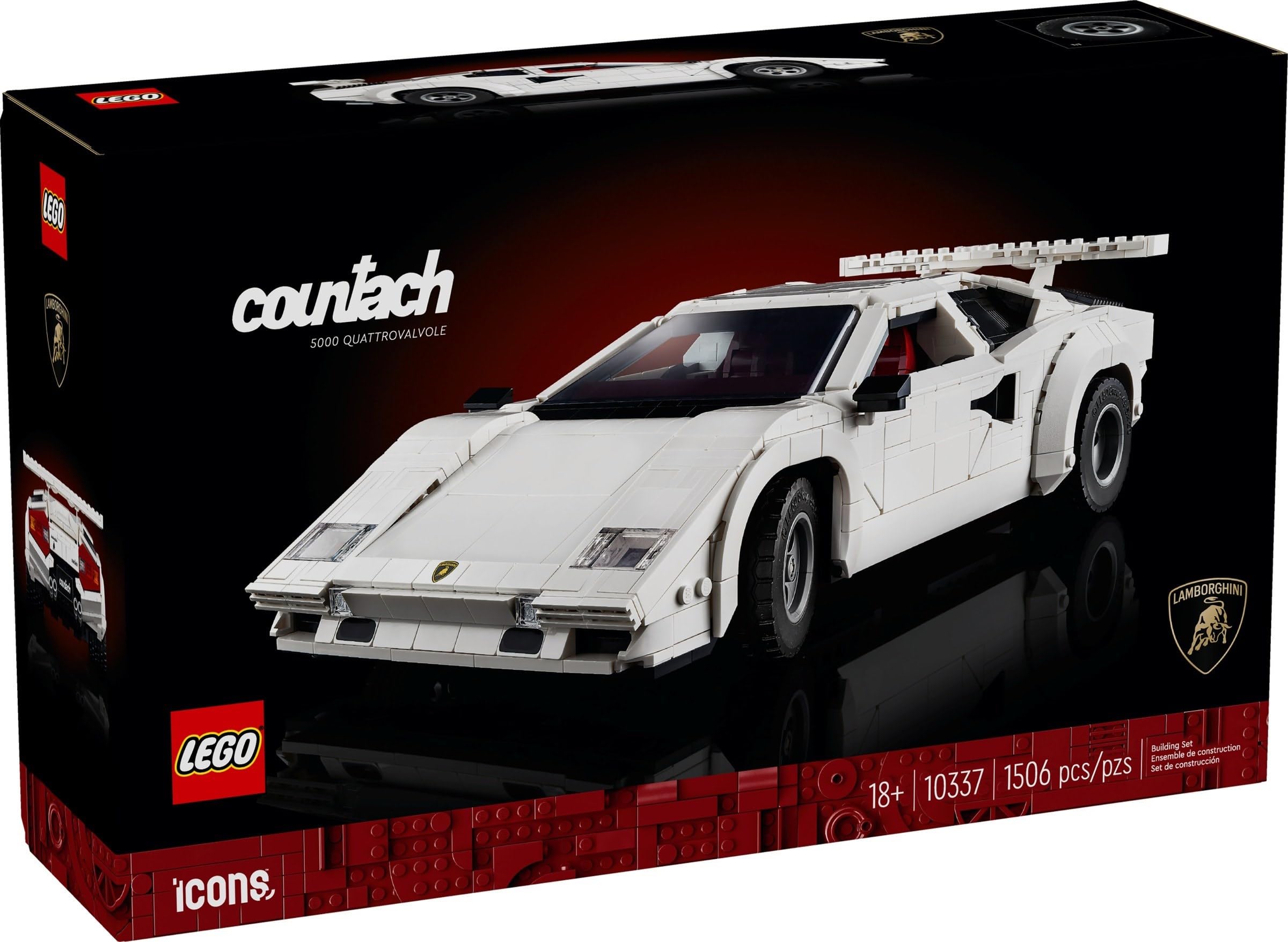 Amazon.co.jp: LEGO（レゴ） アイコン Lamborghini Countach 5000 