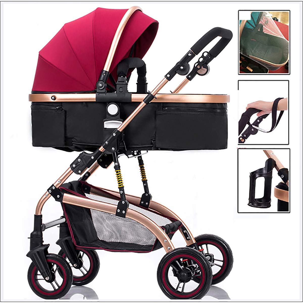 high sitting stroller