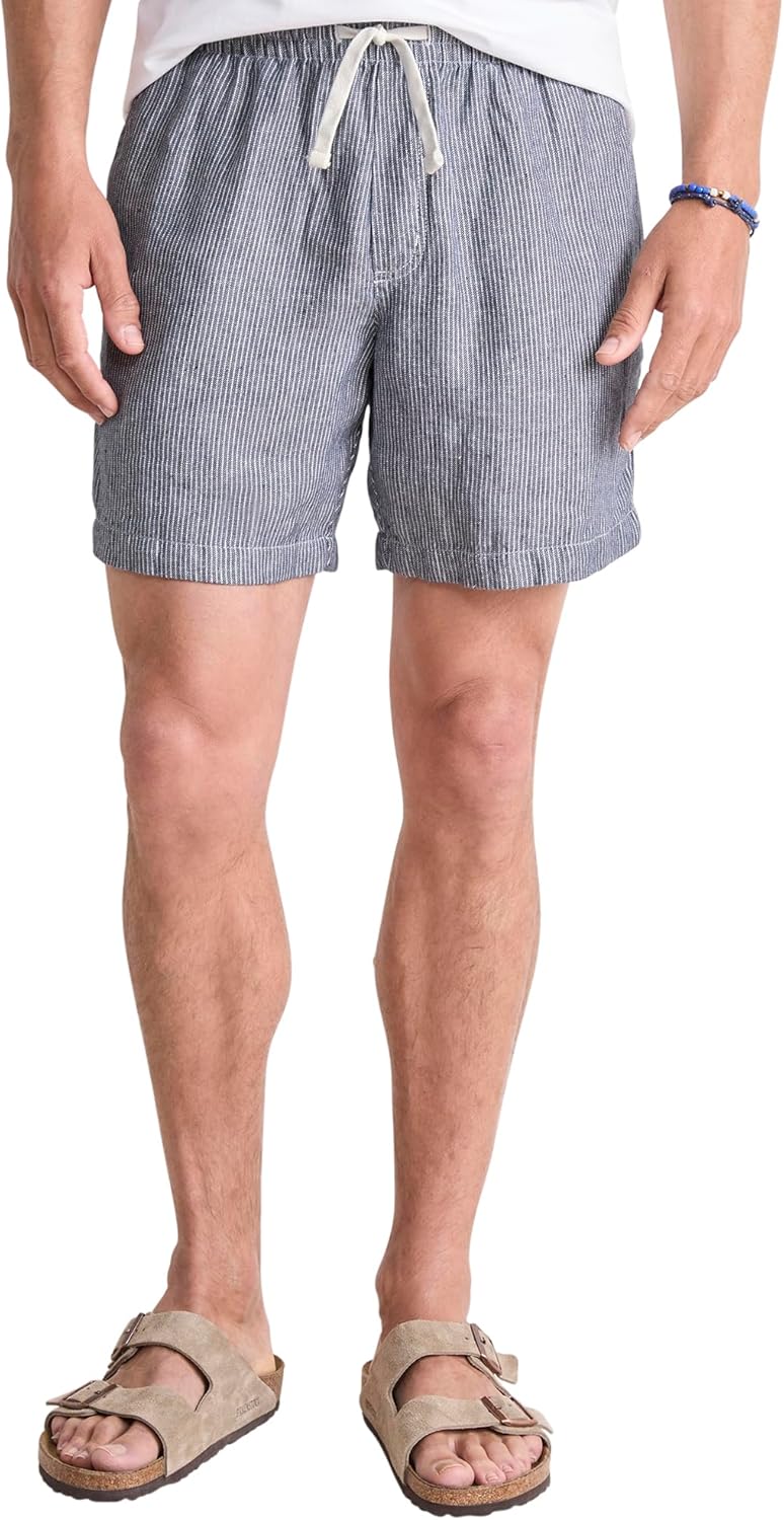 Vineyard Vines Men's 7 Inch Surfside Pull-on Linen Short