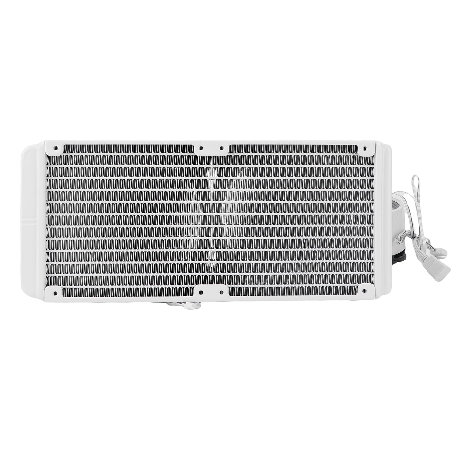 Asixxsix Chłodnica Procesora, 240 Mm Chłodnica Cieczy AIO z 2,2-calowym Wyświetlaczem LCD Podwójny Wentylator Oświetlenie ARGB dla LGA1851 1700 1200 115X 1366 2011 2066 AM5 AM4 AM3 AM3+ AM2 FM2 FM2+