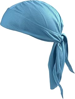 Gorro de Ciclismo Deportivo Transpirable de Secado rápido bajo el Casco Gorra de Calavera Ajustable Gorro de Ciclismo para Correr Gorro Pirata Diadema para Hombres y Mujeres