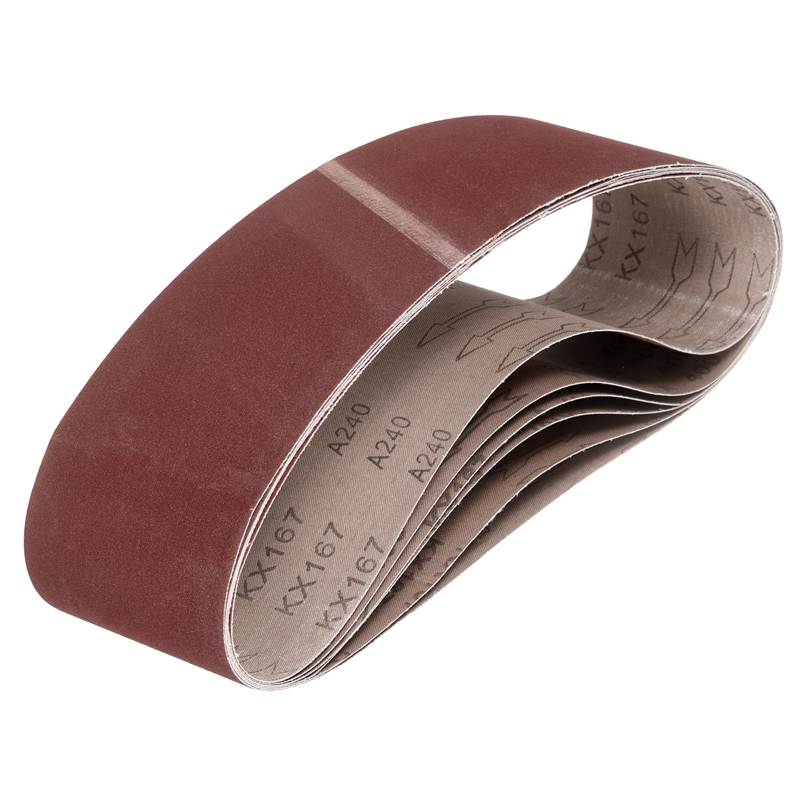 Bandes abrasives 100x915 mm grain 240 pour restaurer des meubles en bois
