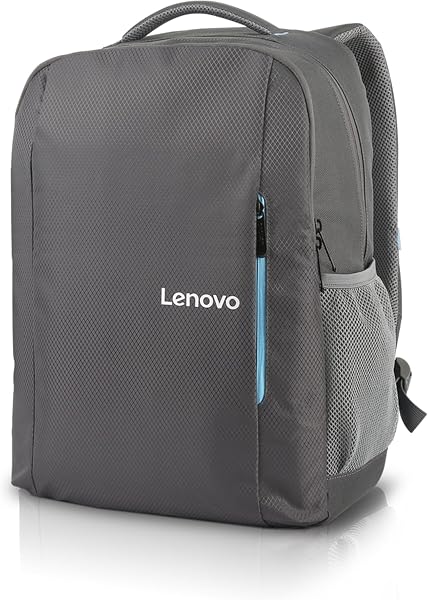 Lenovo B515 plecak na laptopa o przekątnej 15,6", wodoodporny plecak z przegrodą antykradzieżową – szary