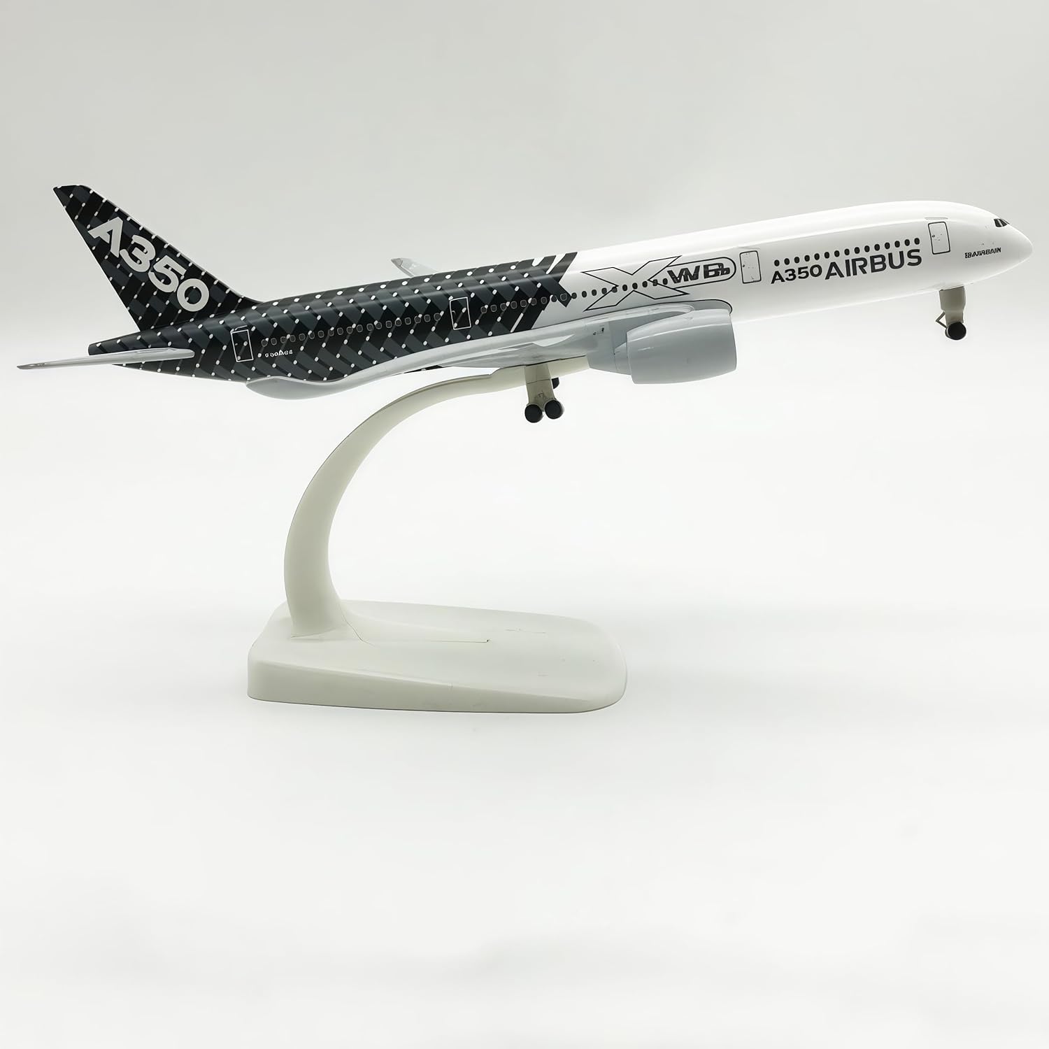 Diecast Metal A350 Model 1/300 Scale 20cm Precision Display Aircraft for Collection and Desk Decor