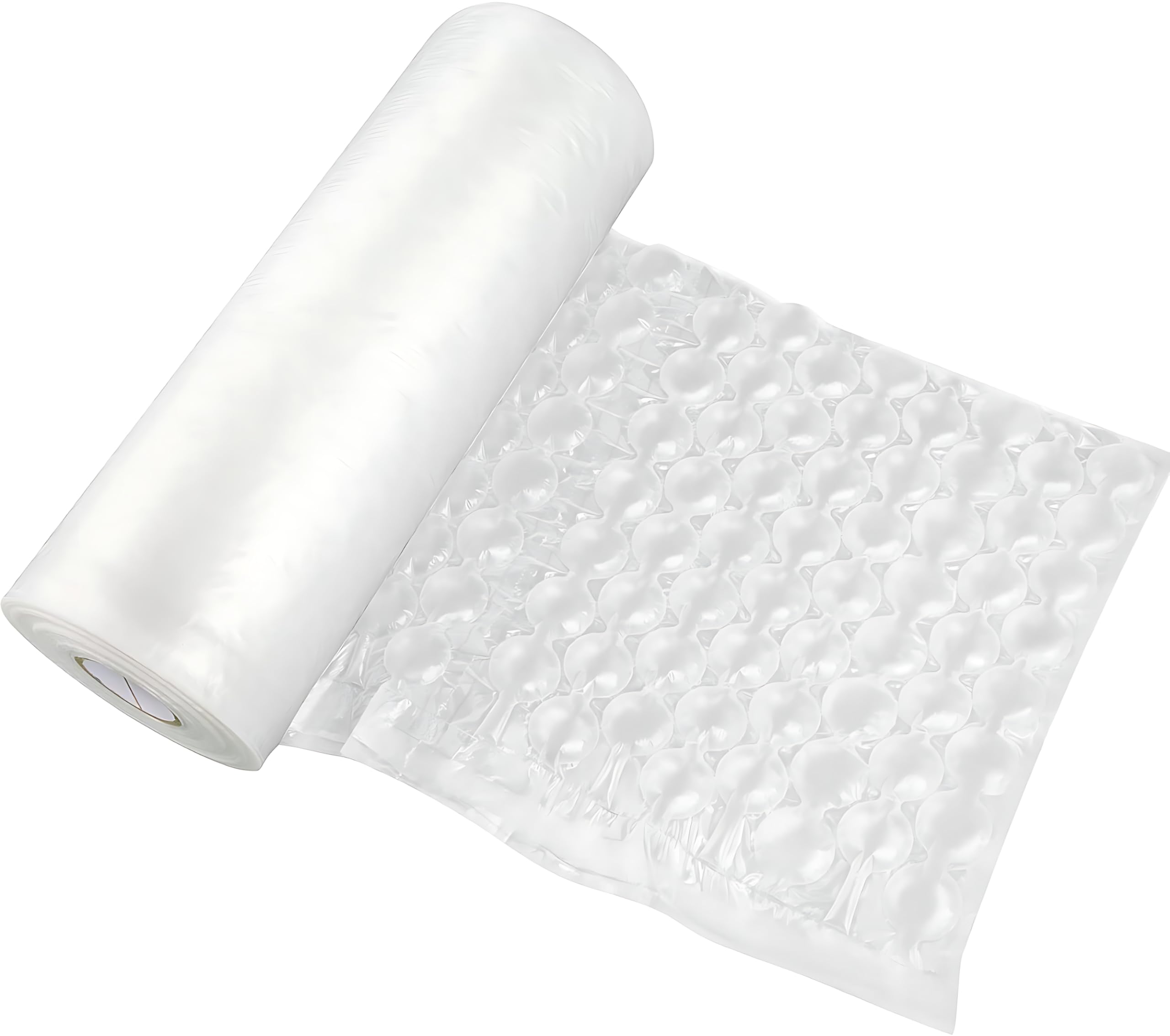 Luftpolsterfolie, aufblasbar, 40,6 x 33 cm, 300 m, Luftpolsterfolie, Verpackung, Versand, Umzug (40,6 x 33 cm, 300 m)