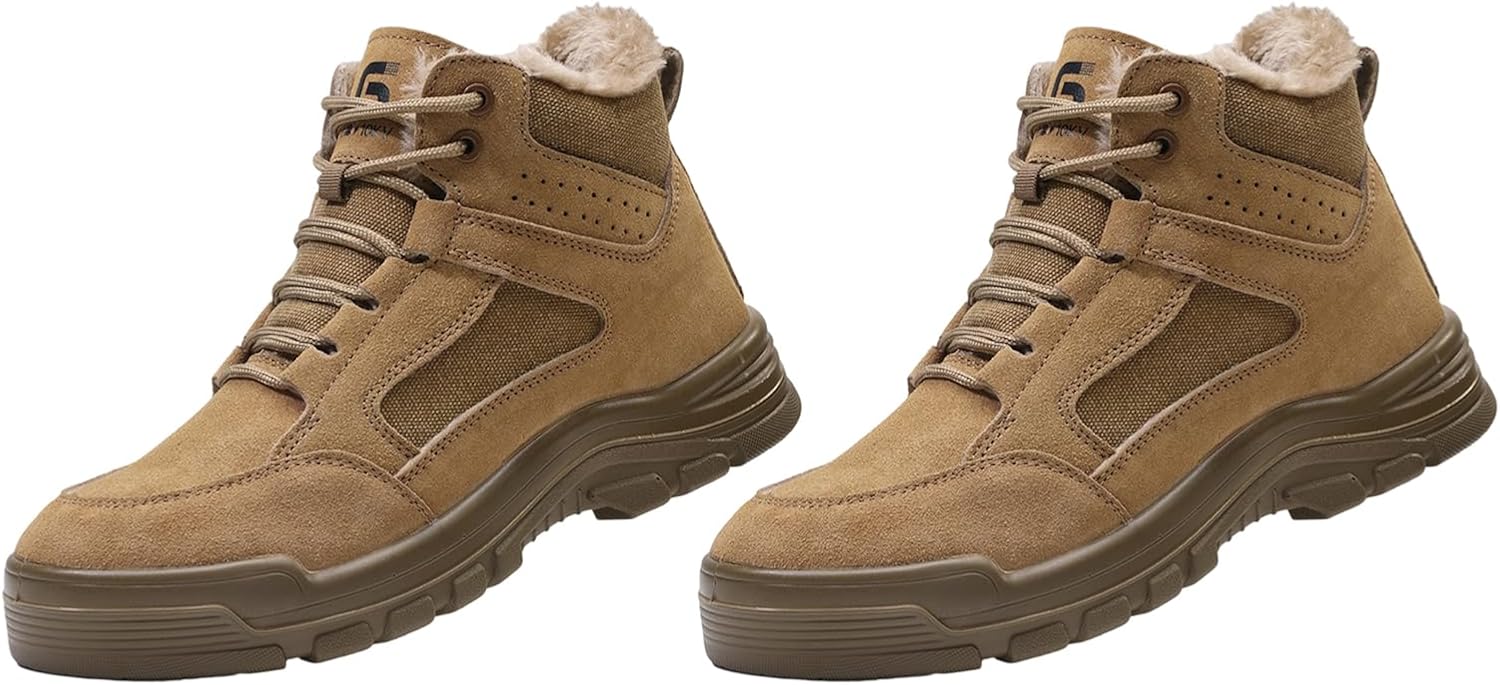 [COOLHOOD] ユニセックス工業用保護ブーツ つま先ブーツ 滑り止めアウトソール 軽量 簡単お手入れ プロ向け 断熱