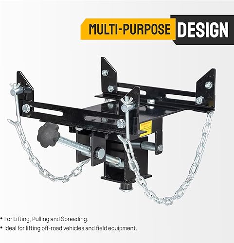 Miniatura 5 de TUFFIOM Adaptador de gato de transmisión para automóviles, camiones y otros vehículos, adaptador de extracción de caja de cambios de carga de 1100