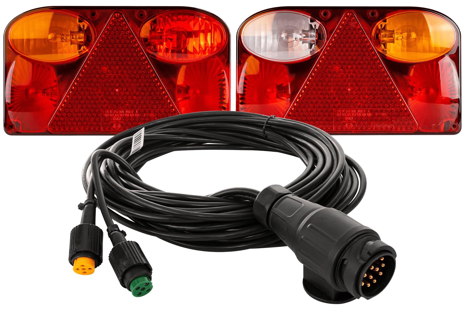 Lampy tylne FRISTOM FT-088 + wiązka MANTES 7m 13-PIN