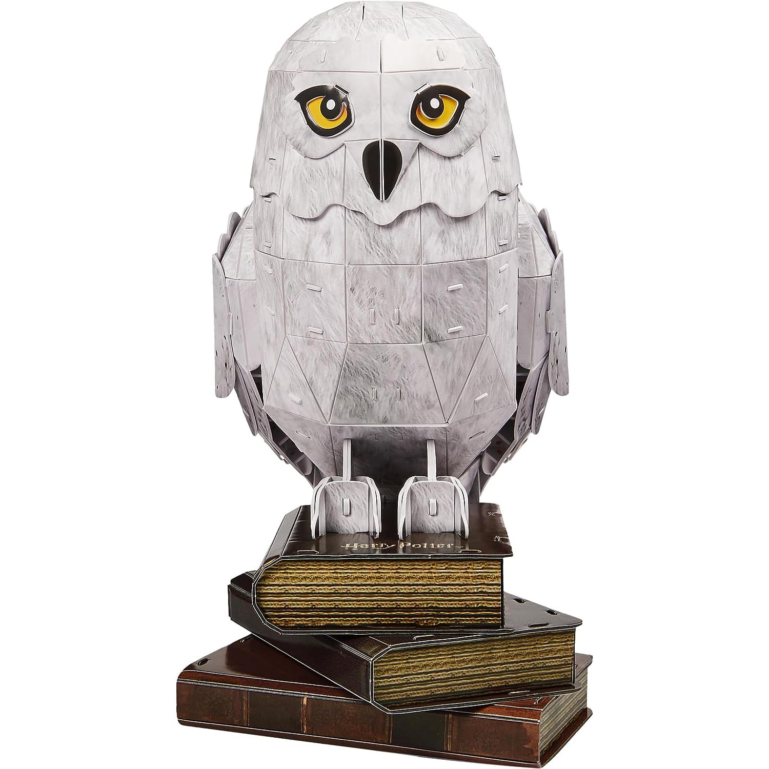 4D Build, Harry Potter Hedwiga 3D Puzzle 118 elementów | Prezenty Harry Potter Dekoracja na biurko| Zabawki do budowania | Puzzle 3D dla dorosłych i nastolatków w wieku 12 lat