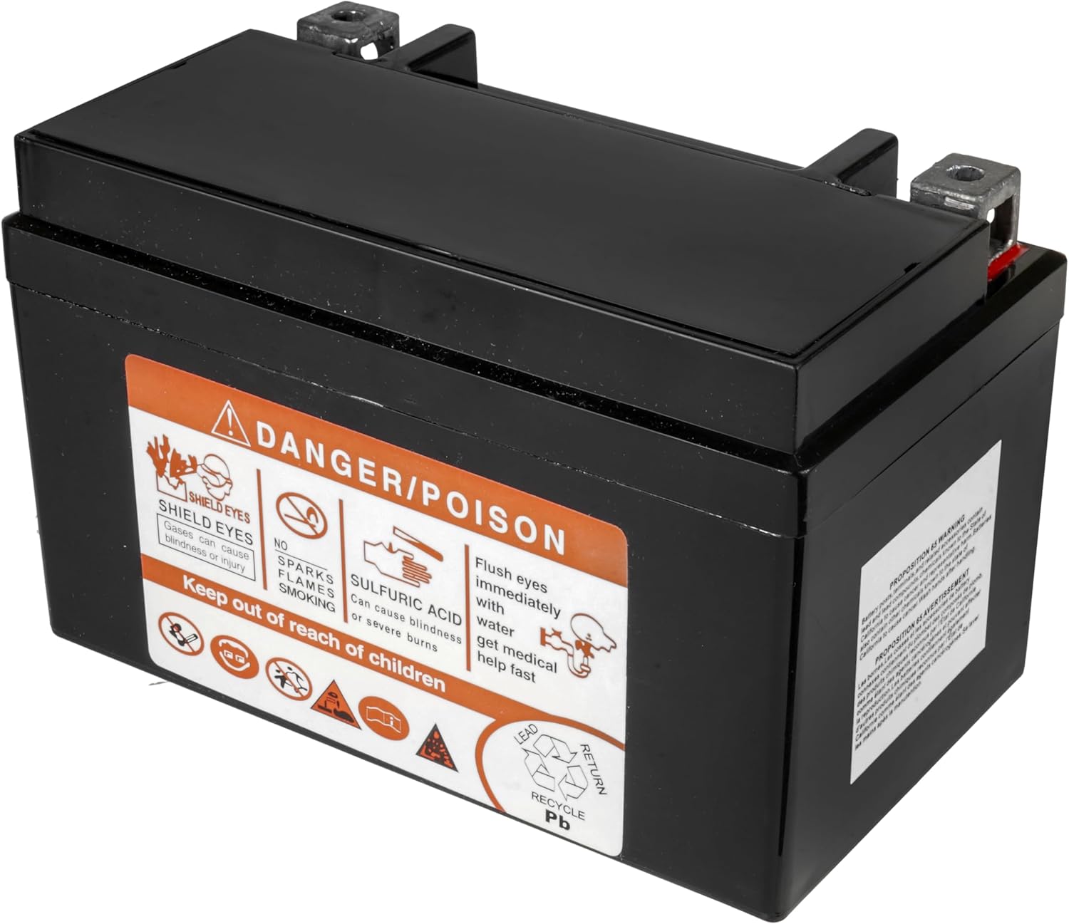 Caltric Agm Battery Compatible with Suzuki Lt-R450 Lt-R450Z Quadracer 450 2X4 2006 2007 2008 2009