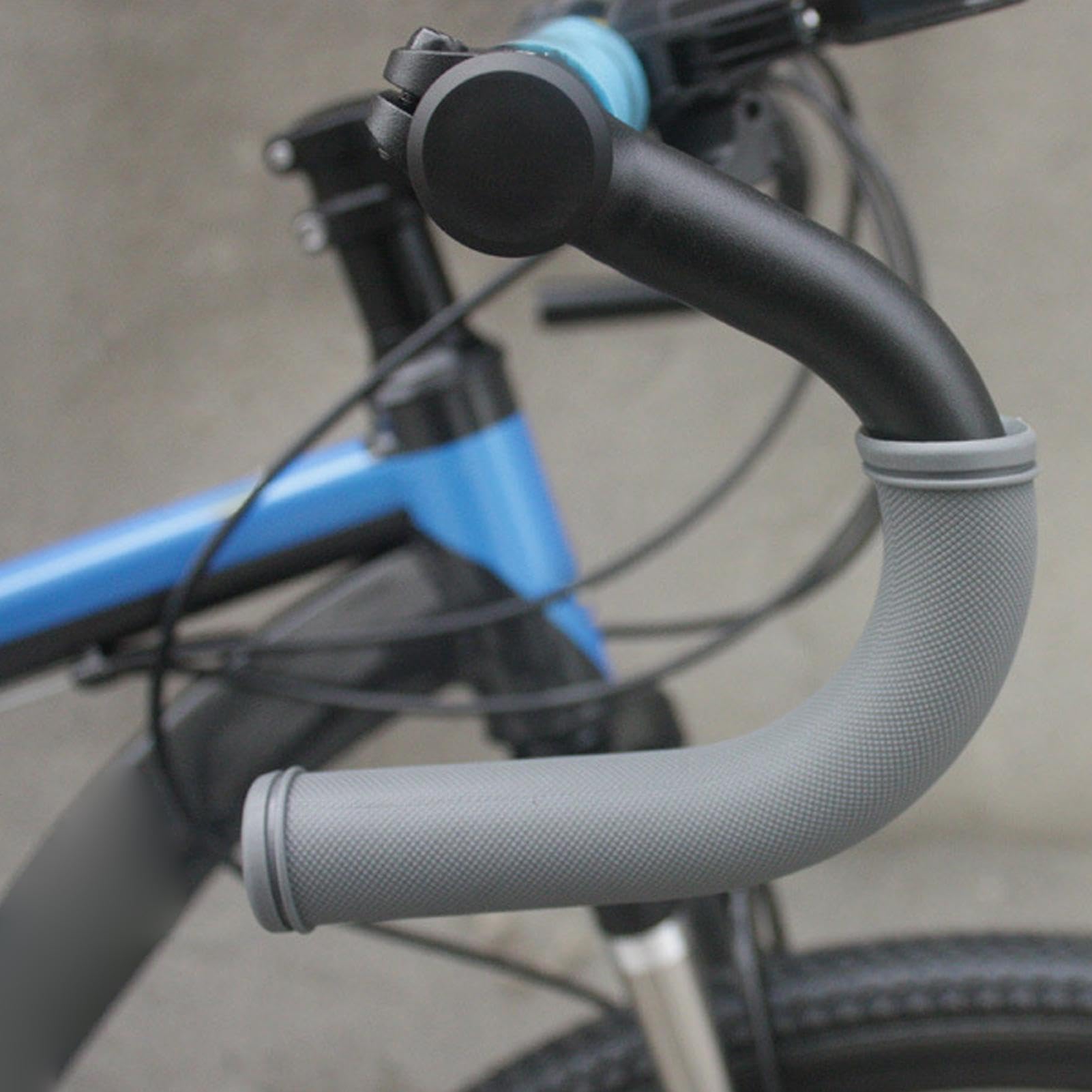 Maniglie per manubrio MTB - Maniglie ergonomiche in alluminio, estensibili antiscivolo, per escursioni in bicicletta urbana