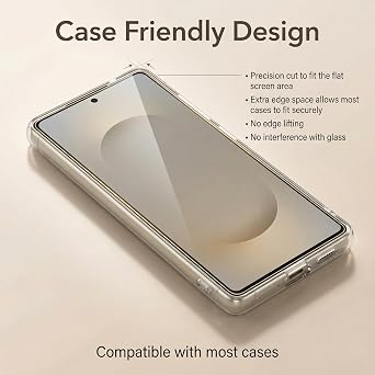 Screen Protector for Galaxy S25 Ultra Enhanced Fingerprint Unlock
