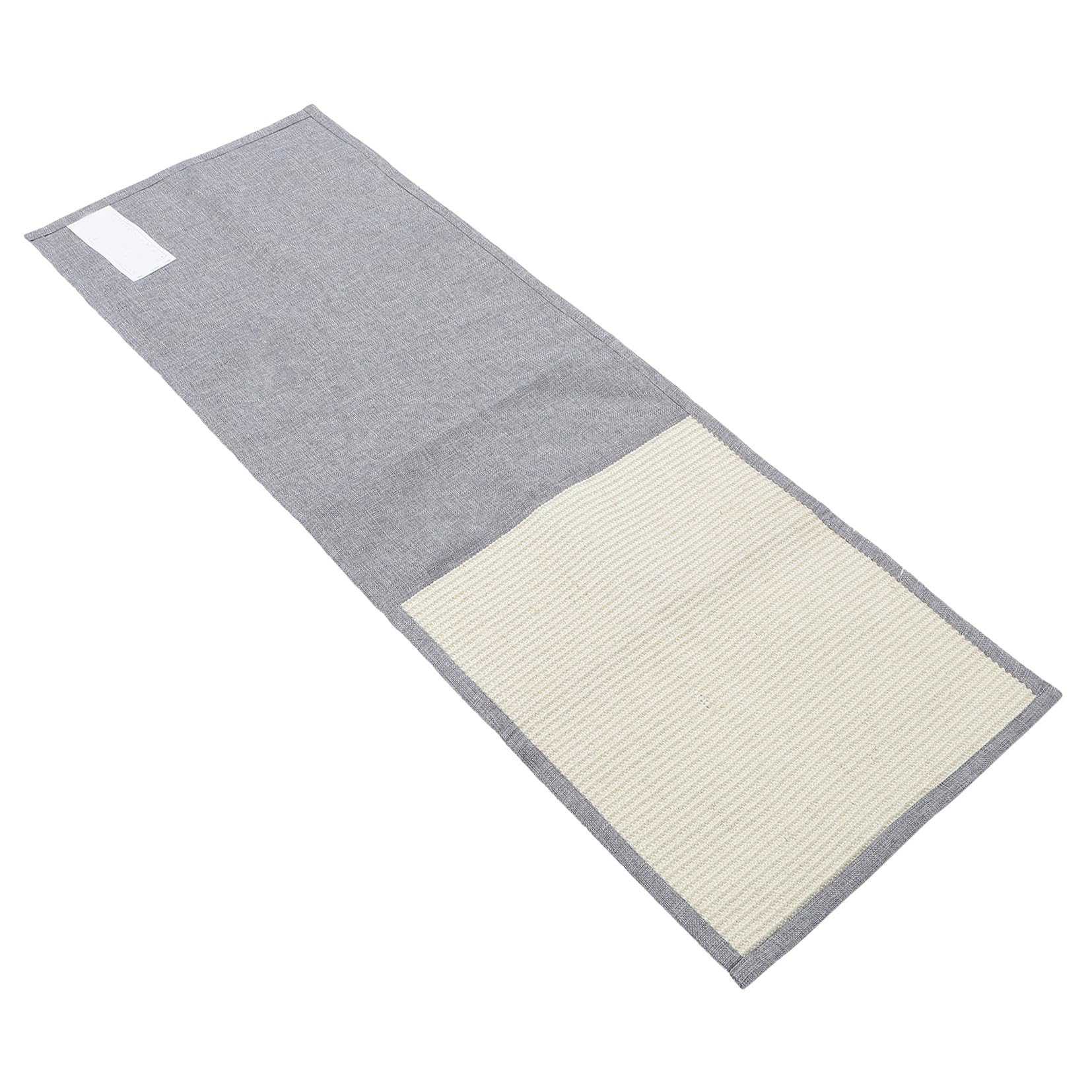 Outanaya Protector para Sofá contra Arañazos Garra de Sisal para Gatos, Alfombra Sensorial Entretenida y Resistente para Sala U Oficina