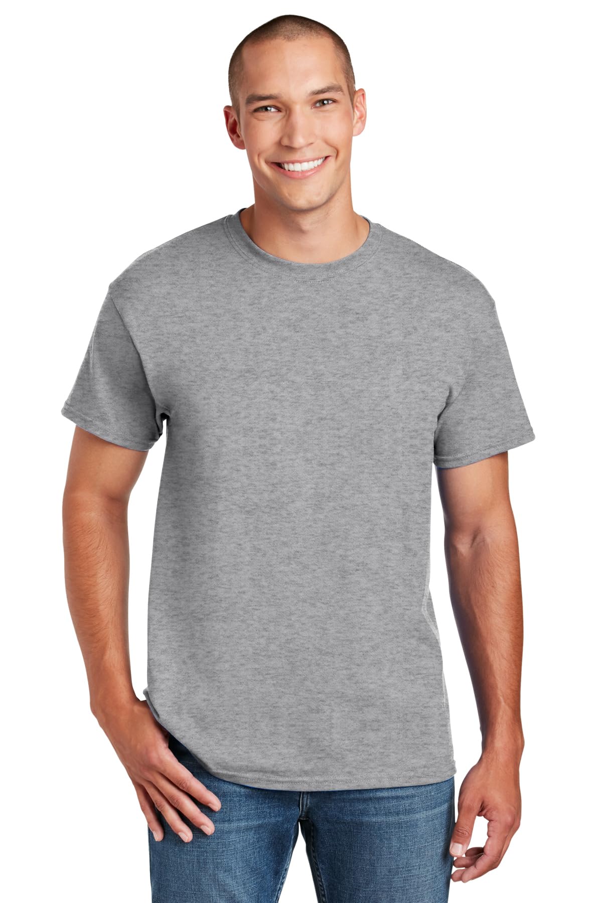 Gildan Koszula Mężczyźni DryBlend Adult T-Shirt, 2-Pack