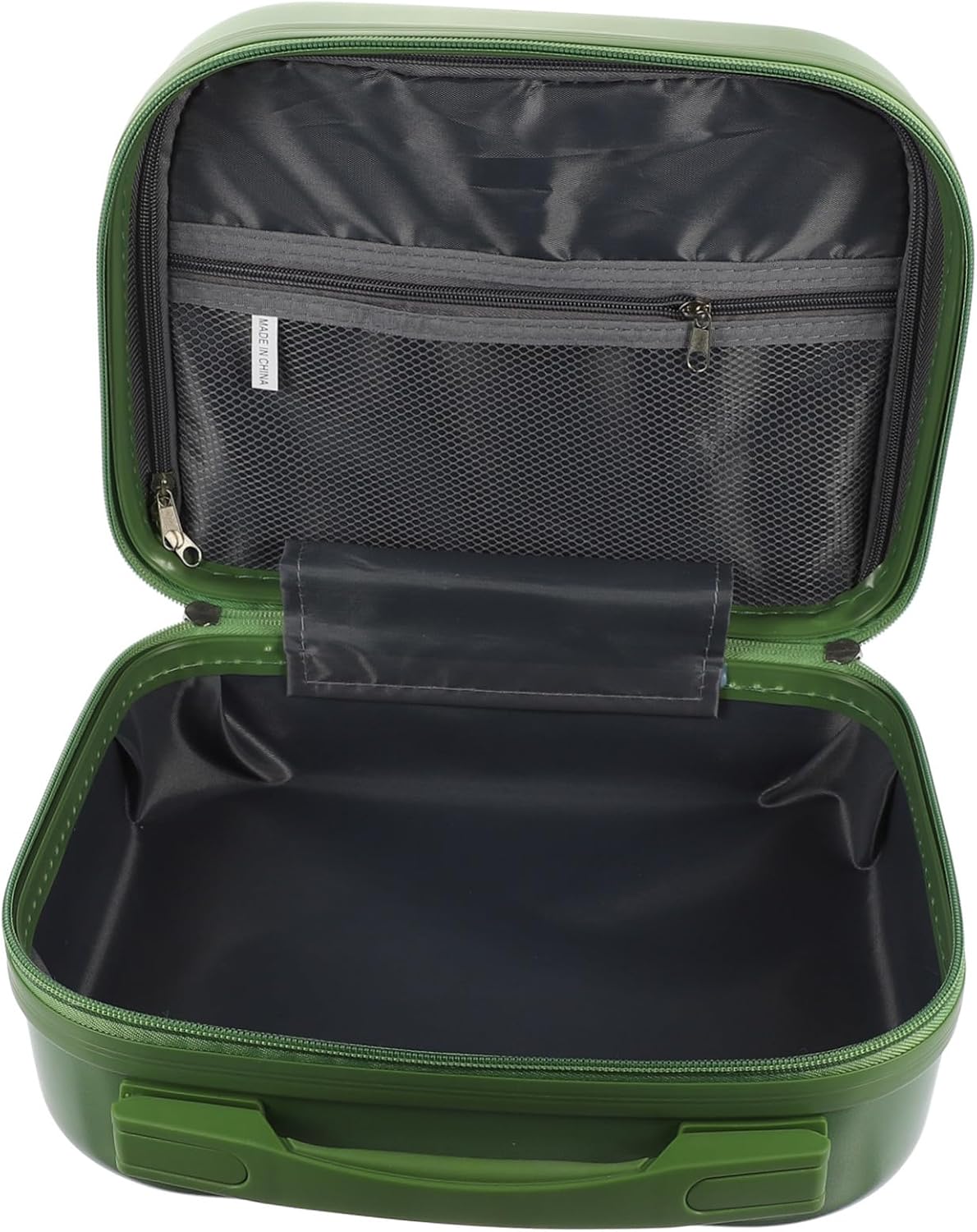 Gatuida 14-Inch Portable Makeup Case Organizer Mirror Mini Travel Cosmetic Suitcase for Women Multi-Compartment Makeup Box Handle and Locks for Travel and Home