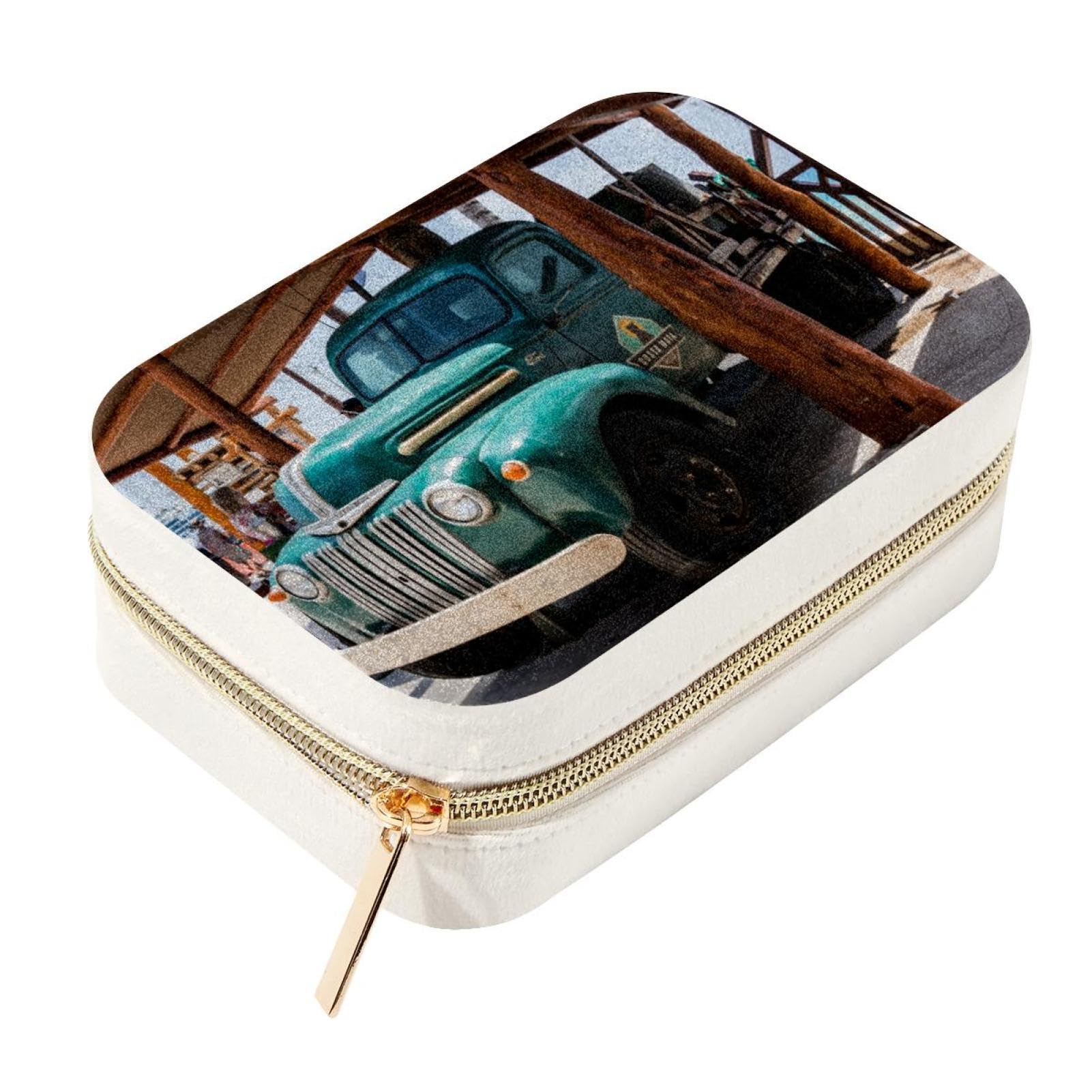 Boîte à bijoux de voyage en velours pour organiser vos week-ends et vacances