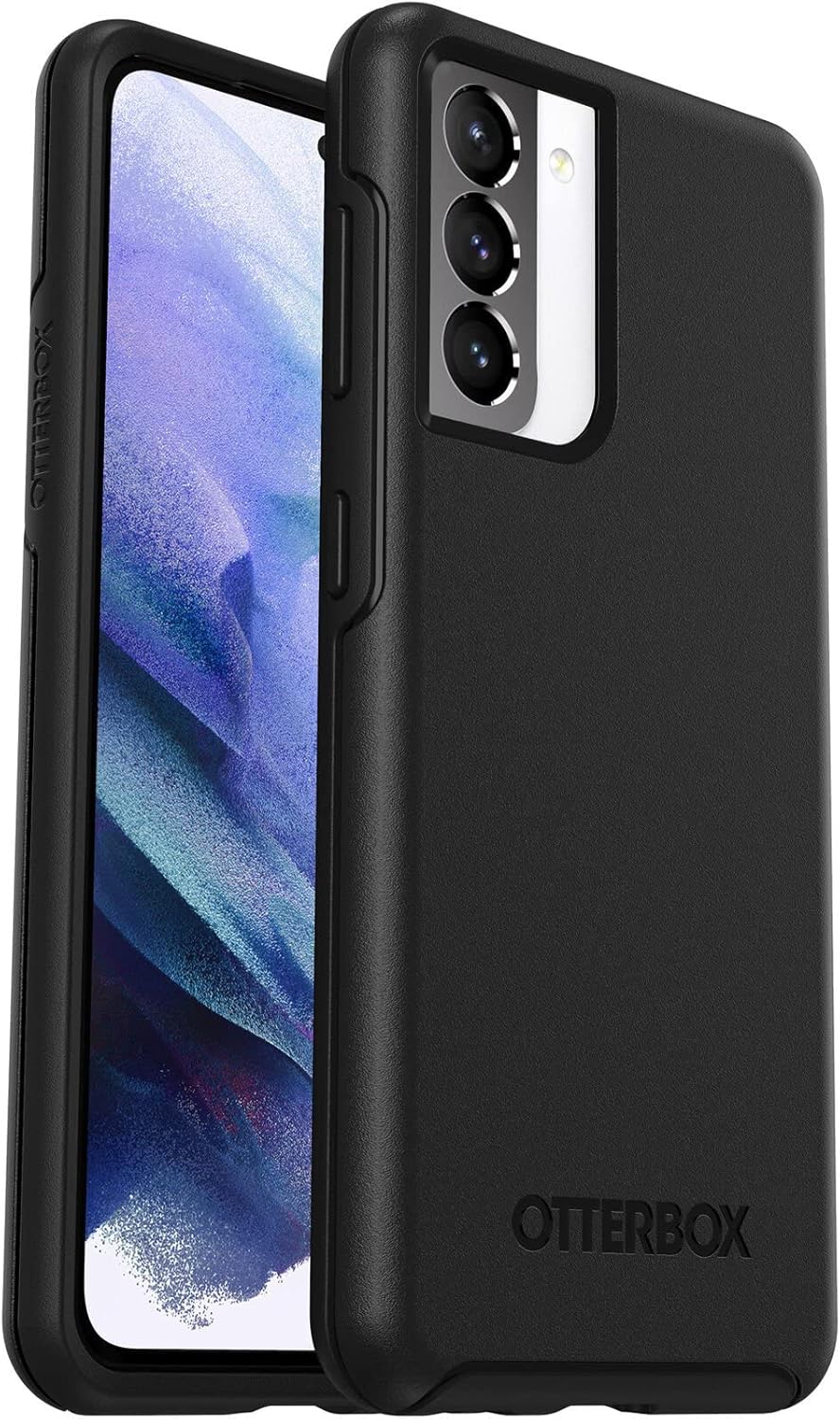 OtterBox Symmetry Series Case for Samsung Galaxy S21 5G (ONLY - NOT Plus/Ultra/FE) Non-Retail Packaging - Black
