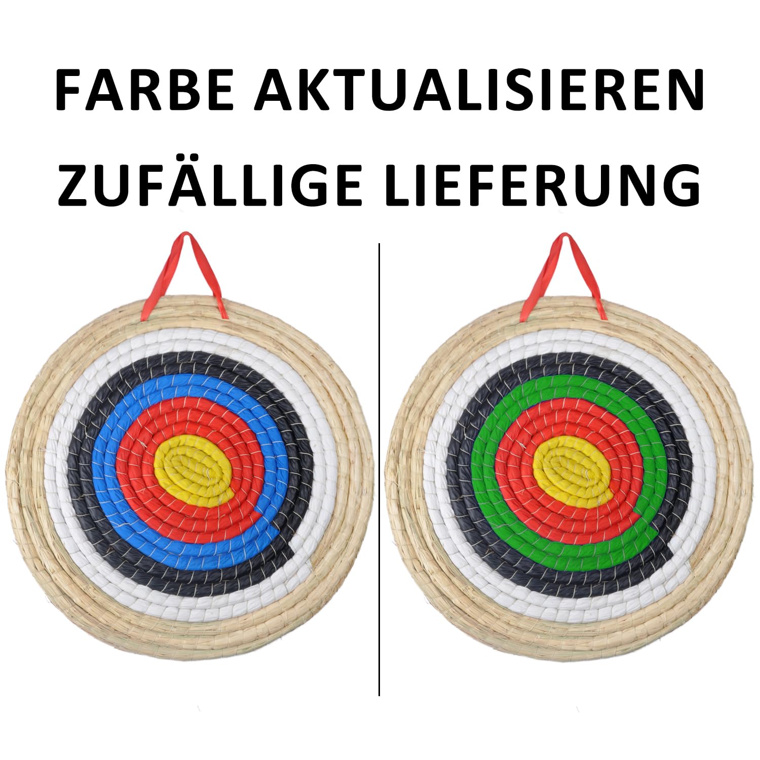 Cible de tir à l'arc, cibles de tir à l'arc faites à la main en paille. Cible de paille traditionnelle pour flèche et arc, convient pour les arcs recourbés, les disques à arc long, l'arc composé,