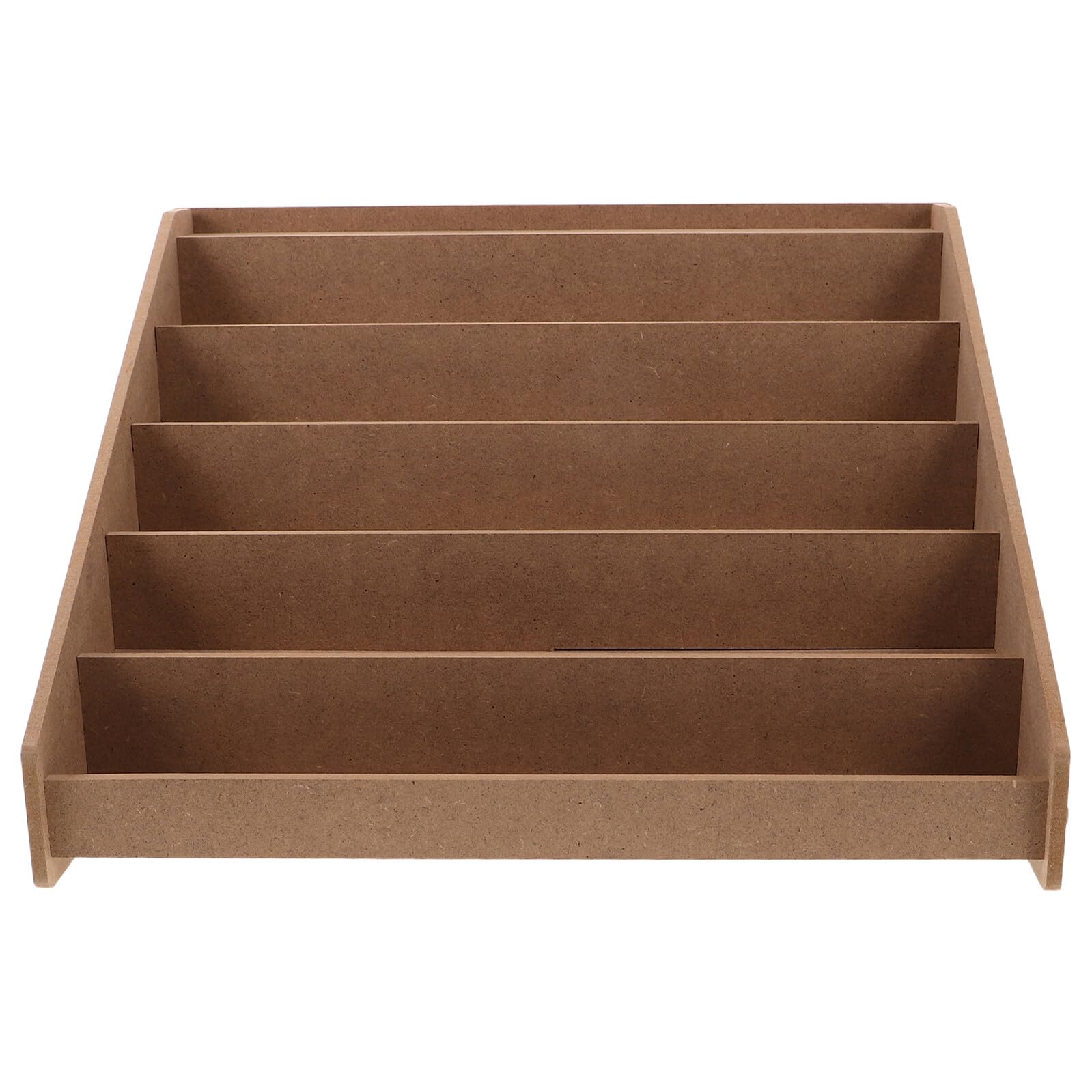 Holz Farbregal 5-stöckiger Organizer für Malutensilien Malstation Aufbewahrungsständer Pigment und Farbenbehälter für Zuhause Büro und Atelier