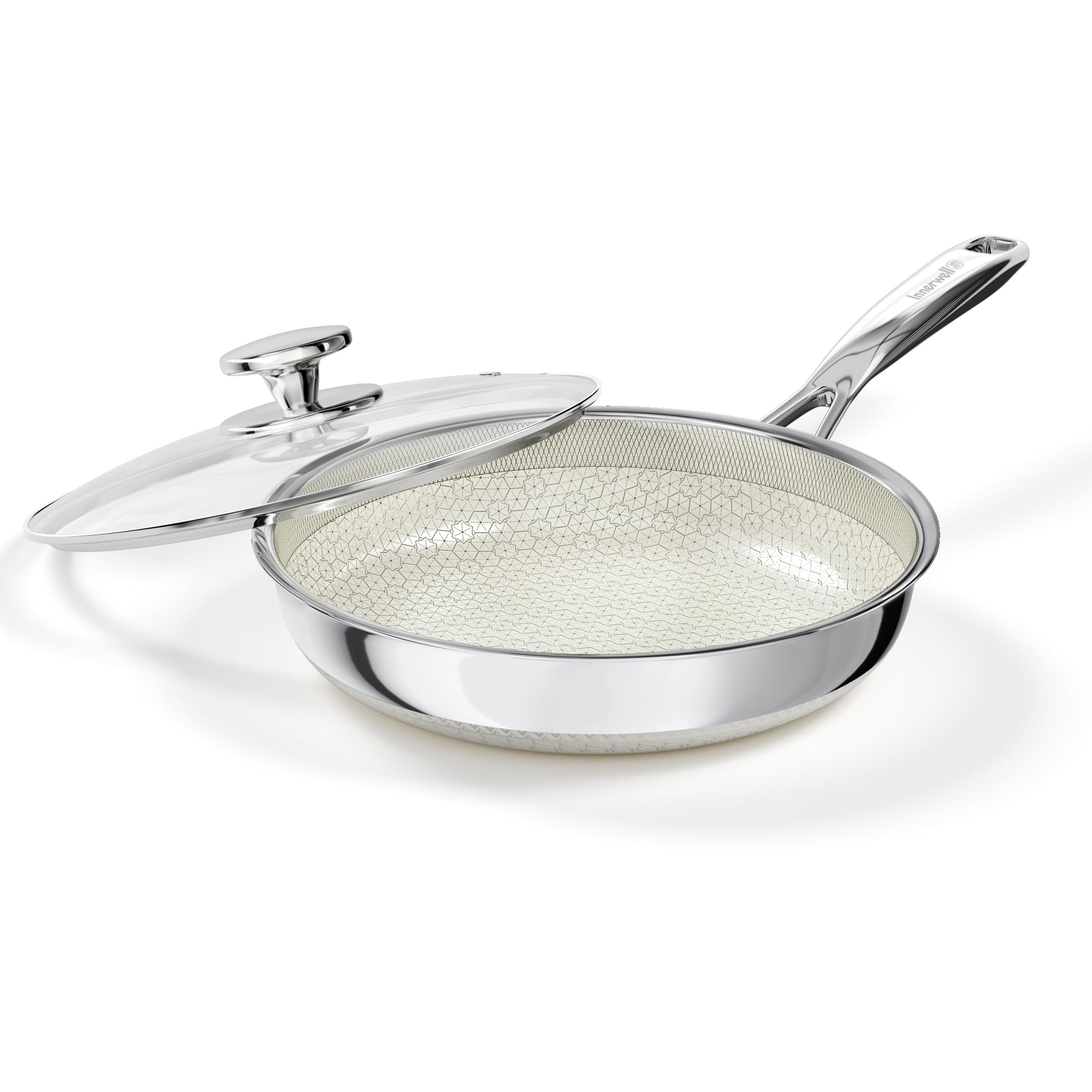 Innerwell 10 inch frying pan with lid