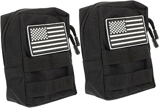 VALICLUD 2 Pçs Bolsa Edc Acessórios De Ferramentas Para Homens Bolsa De Cintura Coldres De Telefone Celular Bolsa De Cintura Para Homens Bolsa De Telefone Celular Bolsa Utilitária De