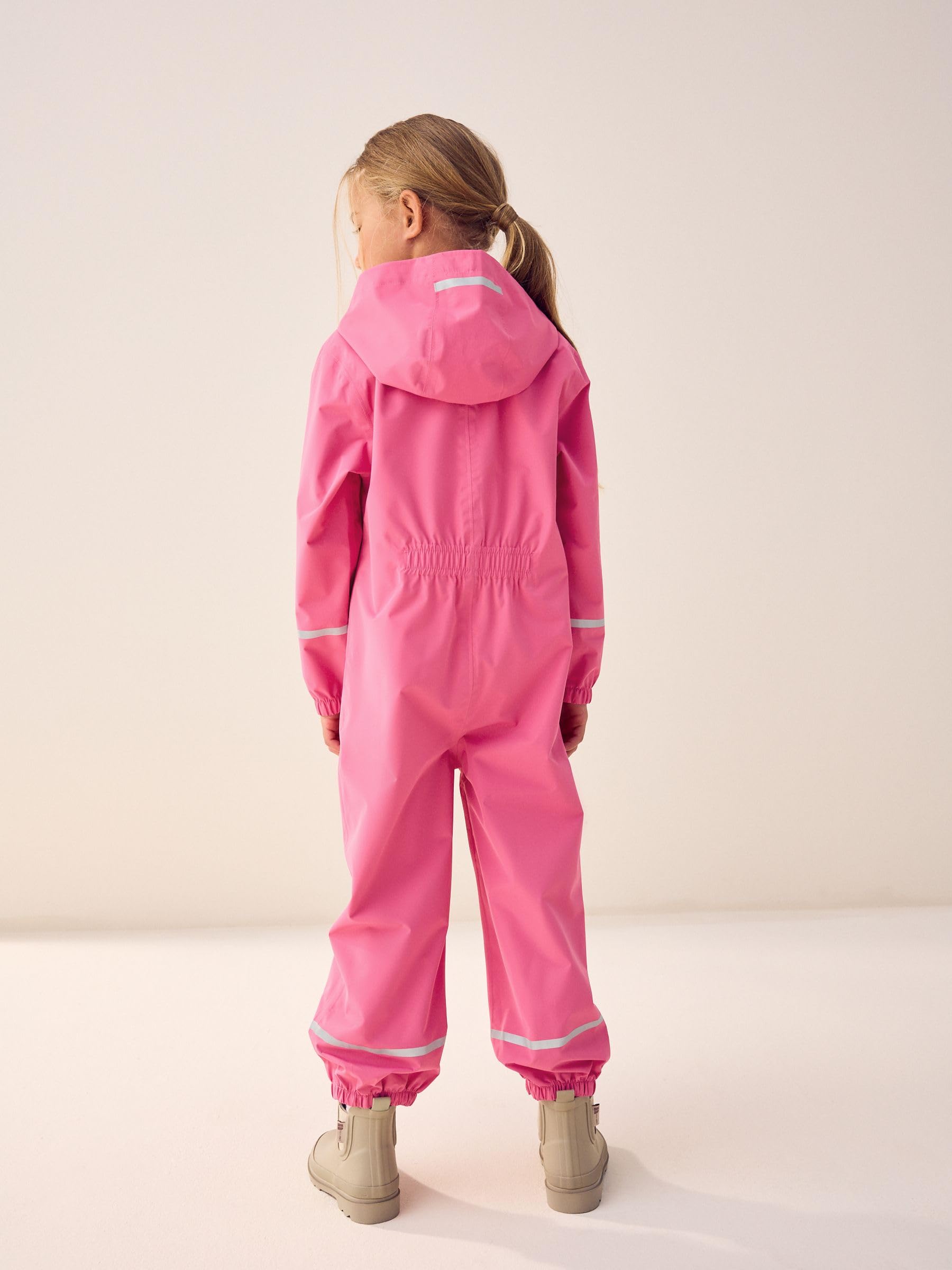 Image secondaire de Combinaison Imperméable Fille NEXT avec Capuche - Rose