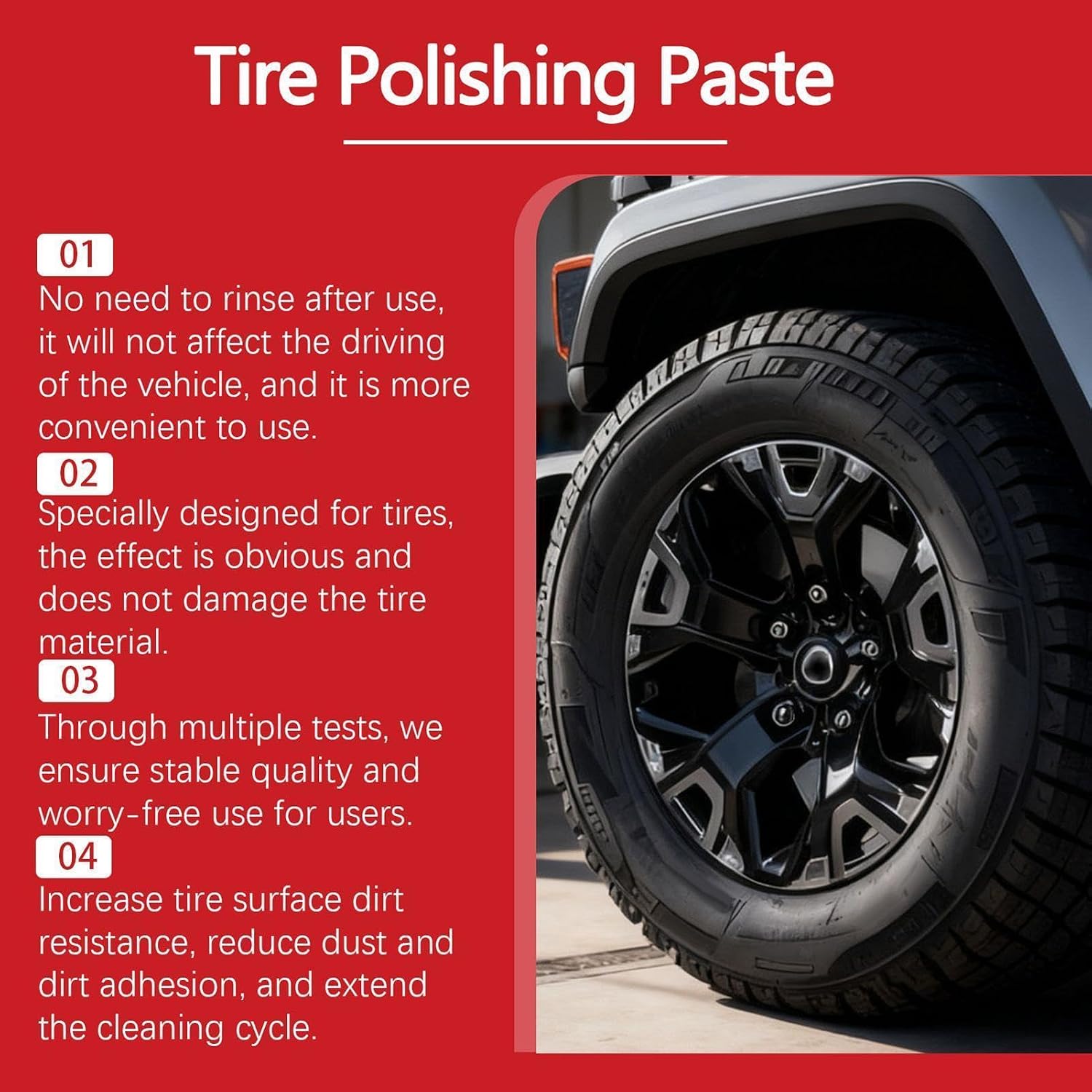 Wheel Shine Cleaner, Tire Polishing Spray, Vehicle Protectant Formula, Automotive Rim Care Solution, for Sedan RV SUV Collectors Dealers Shops Riders Shows Detailers Weekend Cleaning Seasonal Preparat