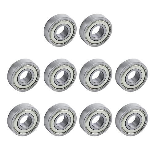 Miniatura 10 de Antrader Rodamiento de Acero Cromado R188 para Fidget Spinner, Rodamiento de Bolas de Ranura Profunda de Alta Velocidad, 1/4" x 1/2" x 3/16