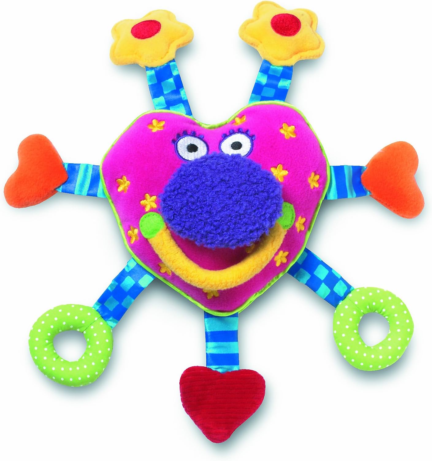 Manhattan Toy Whoozit Baby Tizoo 6 inch Stroller and Travel Activity Toy