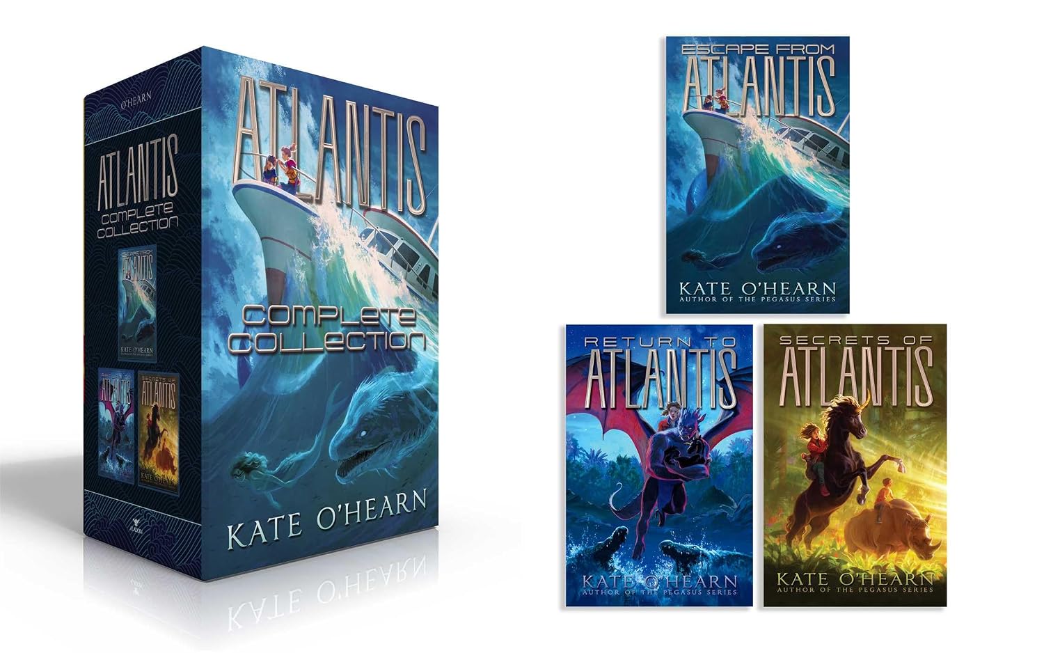 Atlantis Complete Collection (Boxed Set): Escape from Atlantis; Return to Atlantis; Secrets of Atlantis