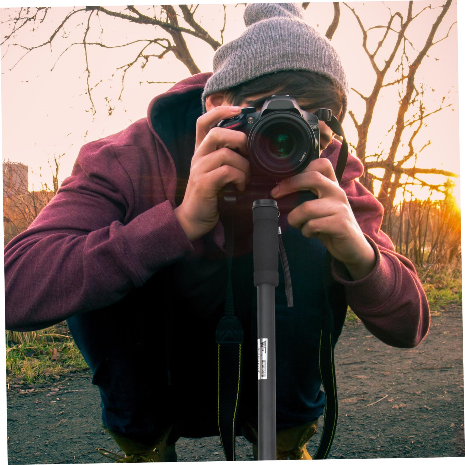 KICHOUSE Camera Lightweight Telescopic Pole for Camcorder Photography Accessories Extends to Durable Aluminum Alloy for Versatile Shooting Perspectives