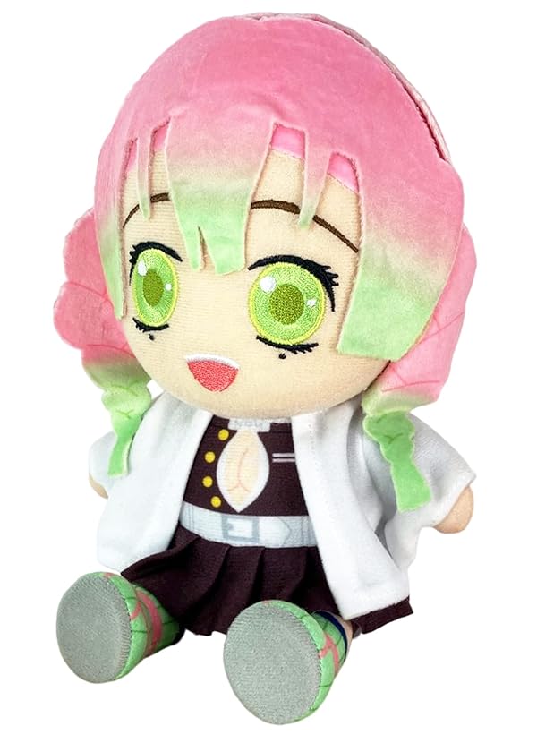 Great Eastern Entertainment Demon Slayer - Mitsuri Kanroji Sitting Plush 7" H by Great Eastern Entertainment - Image 2