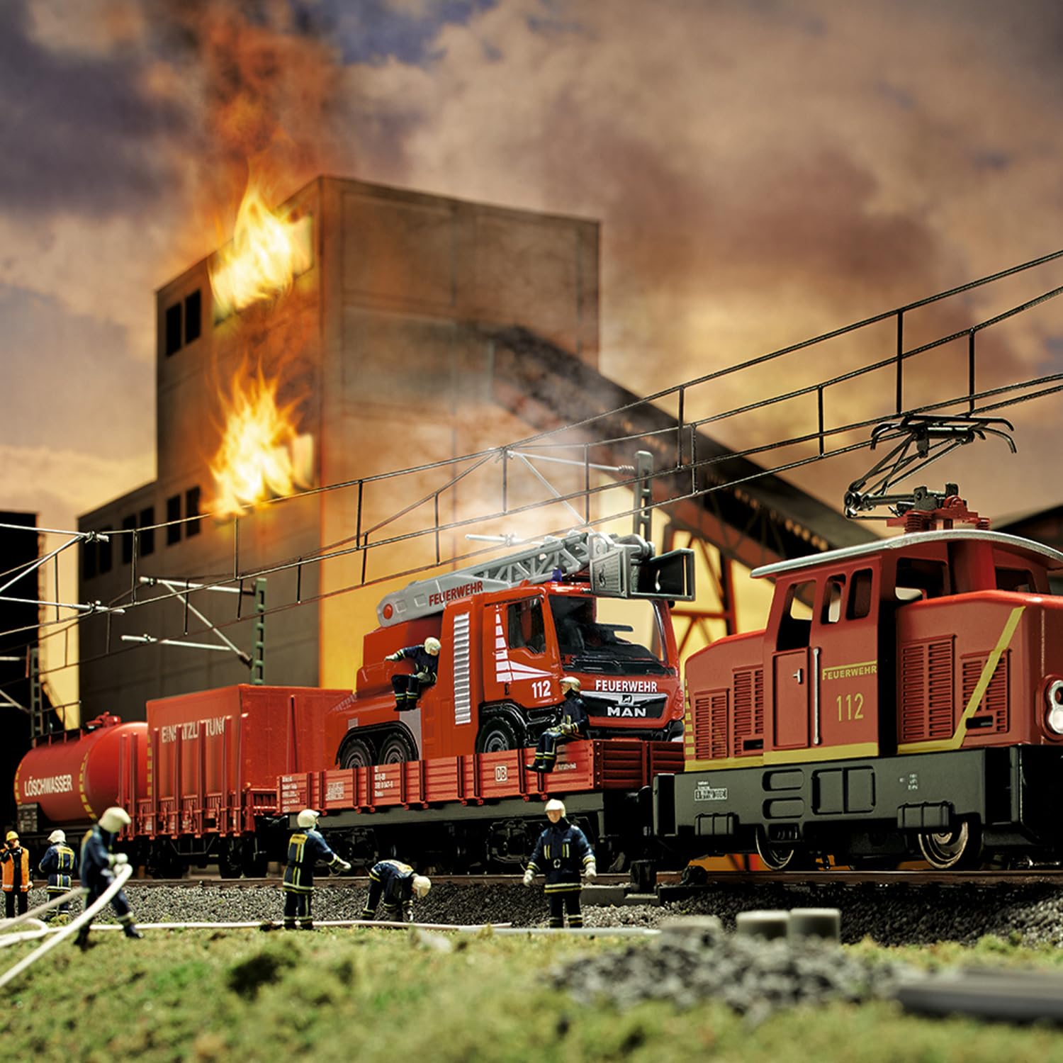 Märklin 29722 Start up Startpackung Feuerwehr