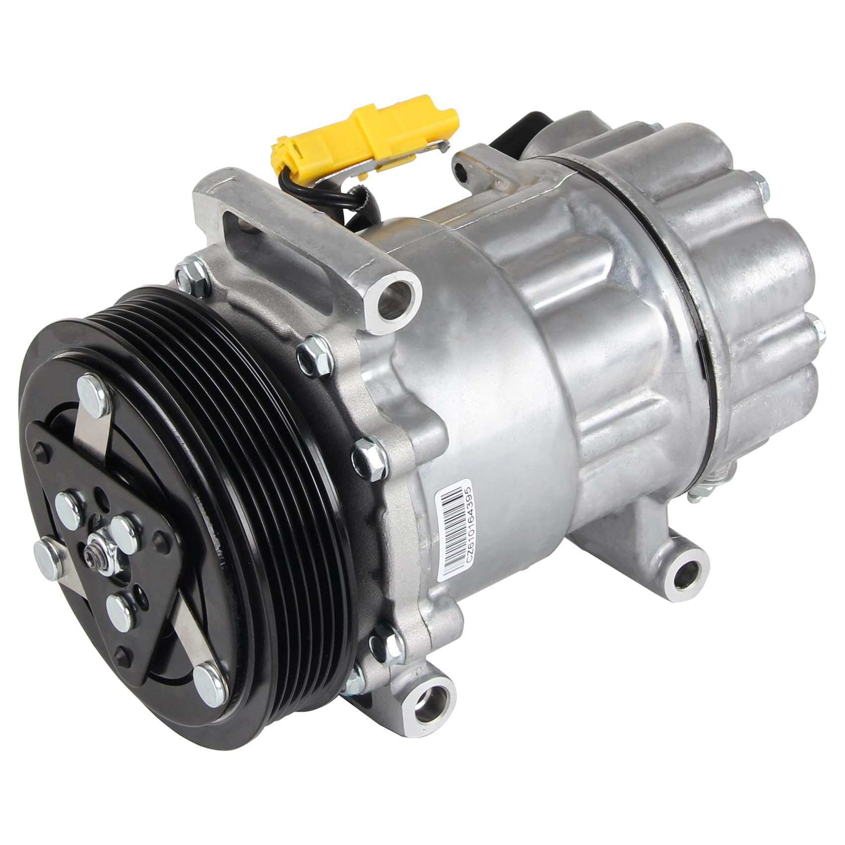 DOCAS Compressore aria condizionata 6453QJ 9659875780 compatibile per Citroën Berlingo B9 C3 Picasso C4 I C5 III DS3 Peugeot 207 WA WC 208 307 308 5008 PARTNER Tepee