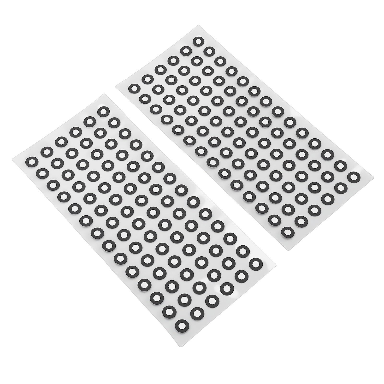 3D-Scanmarkierungen, 1680 Stück Hochreflektierende Tracking-Punkte, Innendurchmesser 3 Mm, Außendurchmesser 6 Mm, Markierungspunkte für 3D-Scanner, Ideal für Motion Reverse Engineering und
