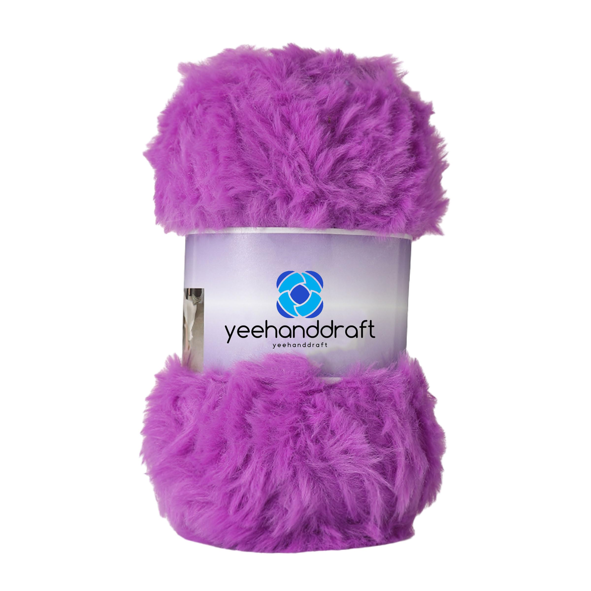 Furs Yarn Super Soft Yarn Mink Velvet Hand Knitting Stick Needle Cotton Yarn DIY Stuffed Toy Scarf Hat Rabbit Wool Plush Doll Crochet Yarn 100g（62m）