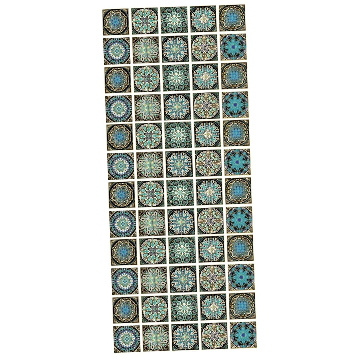Stickers carrelage Cabilock | 60 autocollants muraux pour sticker cuisine et maison