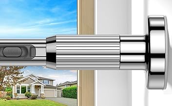 AIZESI Shower Curtain Angle Rods 100-322 Silver