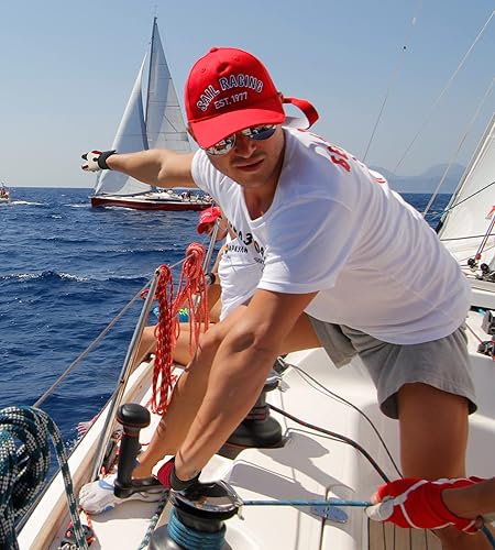 Miniatura 10 de ChinFun Guantes de vela unisex con relleno de palma sin dedos, perfecto para remar, canoa, hombres, mujeres y jóvenes